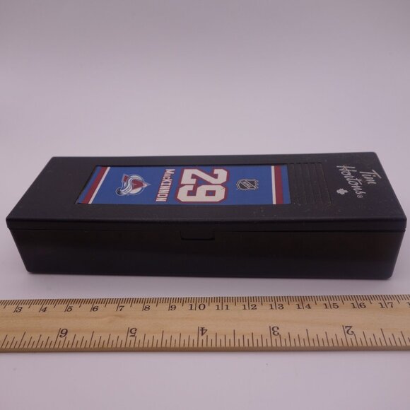Tim Hortons Nathan MacKinnon Frameworth Sports Marketing Mini Stick with Box - Picture 7 of 16
